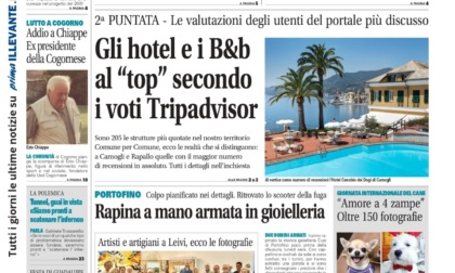 Il Nuovo Levante da oggi in edicola