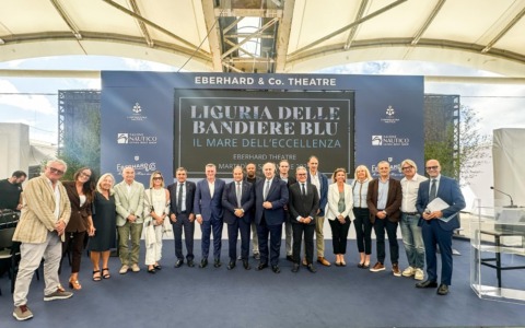 Le Bandiere Blu della Liguria protagoniste all’ultima giornata del Salone Nautico di Genova