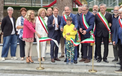 A Cicagna è stato inaugurato il nuovo parco Cavagnari