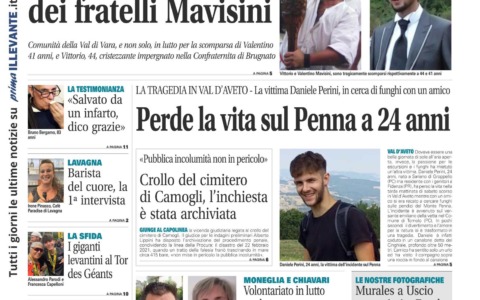 Il Nuovo Levante da oggi in edicola