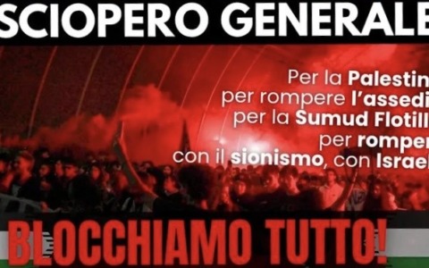 Chiavari, presidio studentesco per lo sciopero generale sulla Palestina