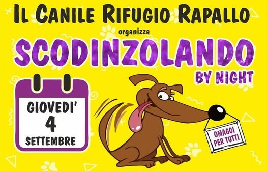 “Scodinzolando by night”: l’evento organizzato dal canile di Rapallo