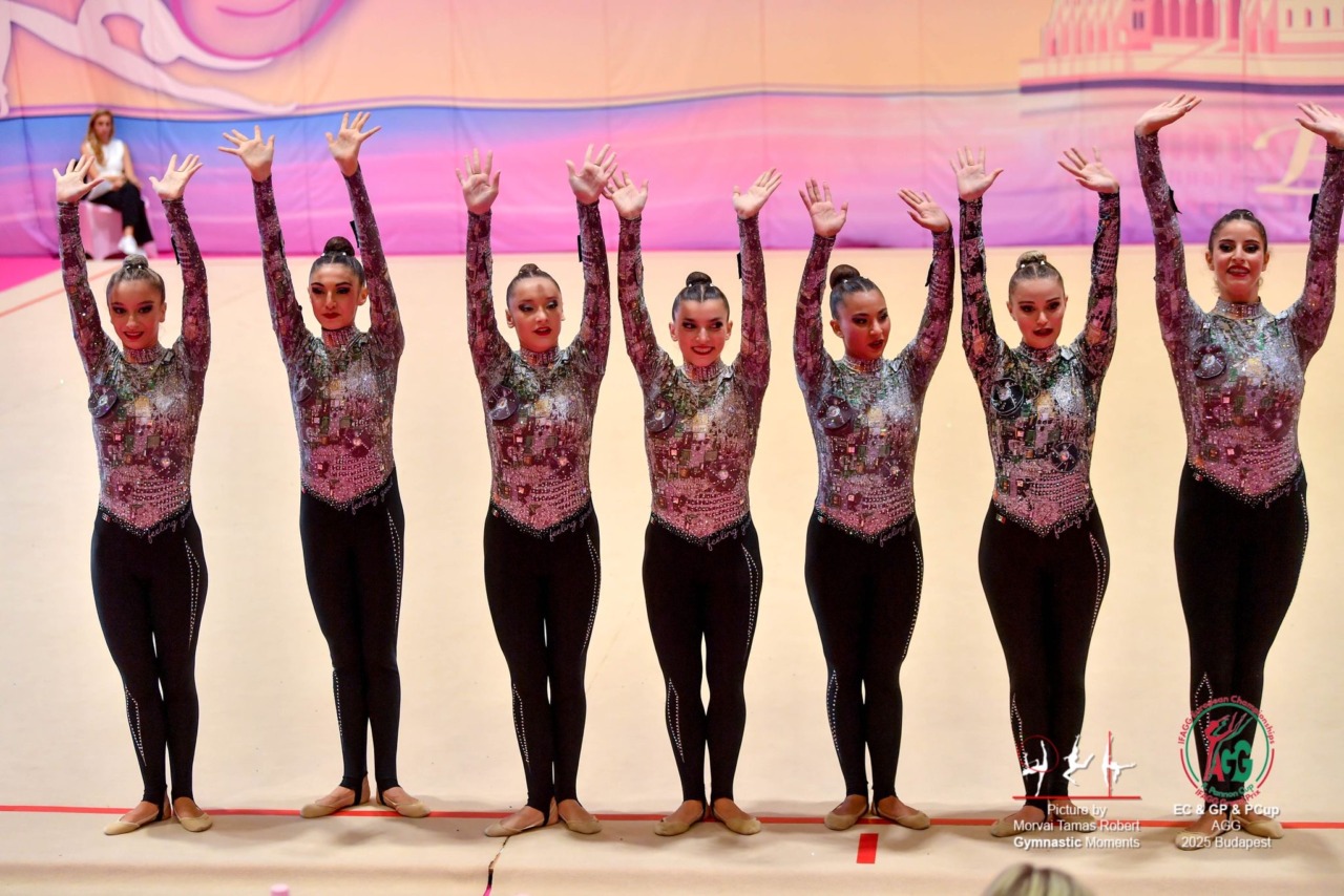 Campionati europei di ginnastica estetica di gruppo, a Budapest la Pro Recco Gym Club rappresenta l’Italia