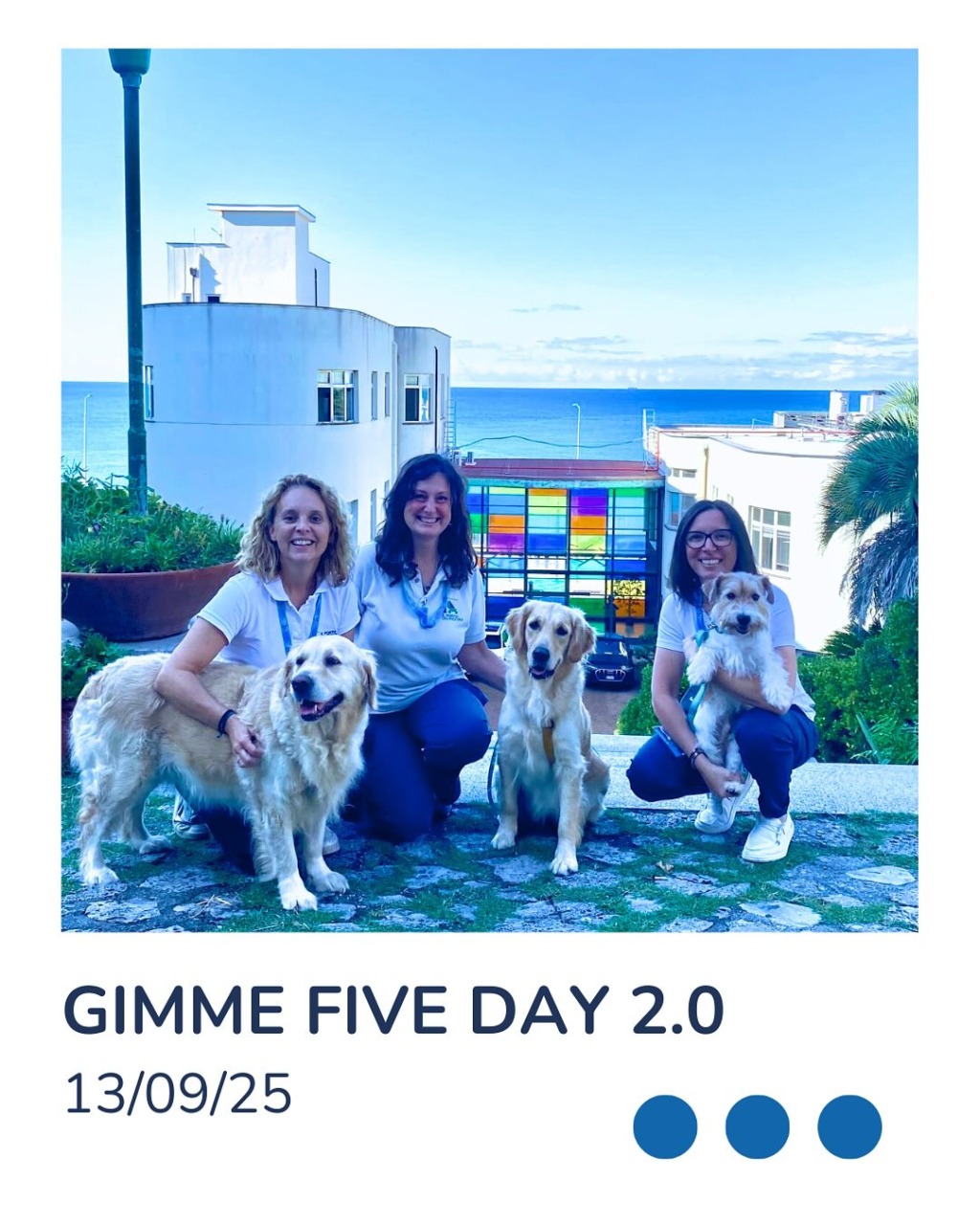 Al Gaslini oggi il “Gimme Five Day”: i cani protagonisti tra cura e salvataggio