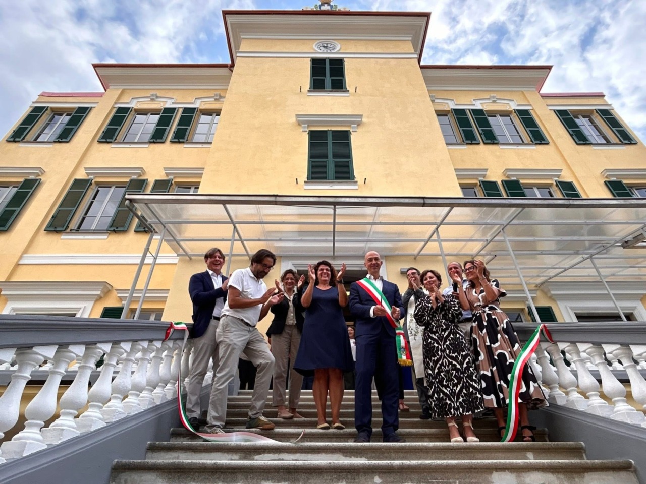 Chiavari, inaugurata la nuova scuola Umberto I a Sampierdicanne