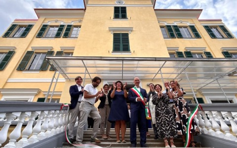 Chiavari, inaugurata la nuova scuola Umberto I a Sampierdicanne