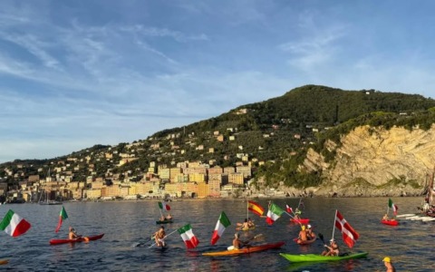 Successo a Camogli per il tradizionale Barcheggio