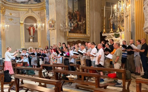 A Zoagli il grande coro di Helsinki per il Sibelius Festival
