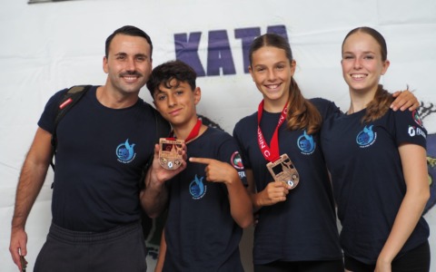 La Pro Recco Karate alla Turin Cup conquista due medaglie di bronzo e la convocazione al Trofeo CONI
