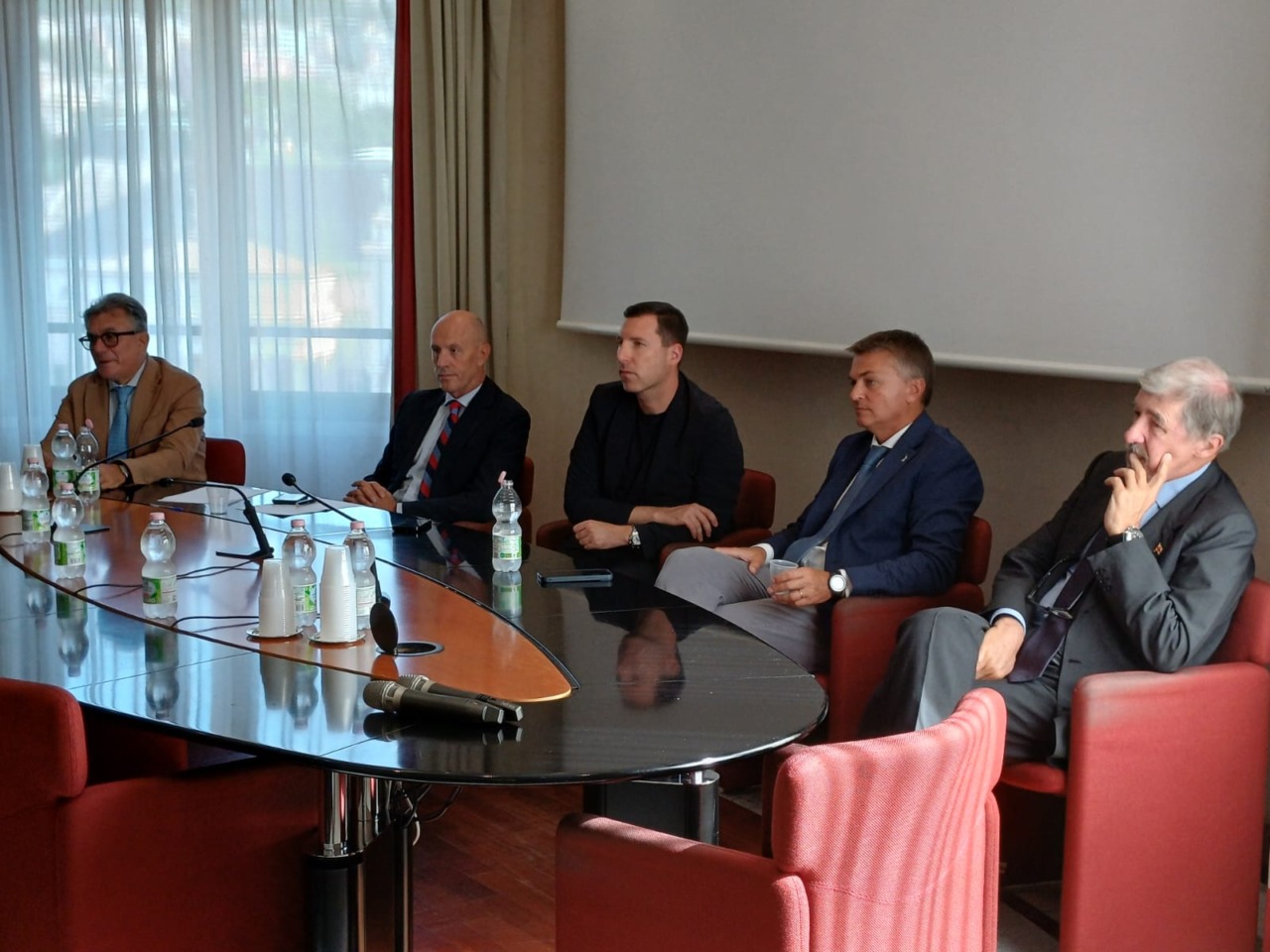 Gallerie di Moneglia, l’incontro con il viceministro Rixi e il presidente Bucci
