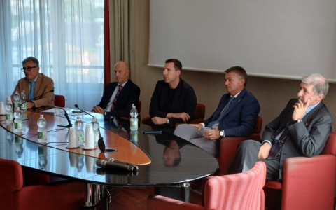 Gallerie di Moneglia, l’incontro con il viceministro Rixi e il presidente Bucci
