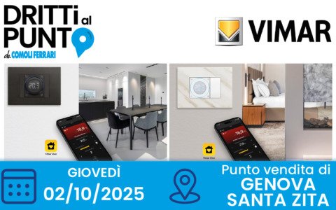 Sei un impiantista? Partecipa a dritti al punto con Vimar