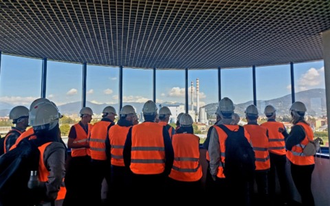 Delegazione del Tigullio in visita all’impianto A2A di Brescia