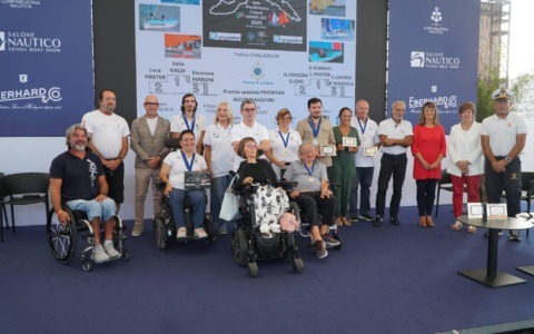 La LNI Chiavari e Lavagna riconquista il Trofeo challenger Hansa 303 al Salone Nautico di Genova