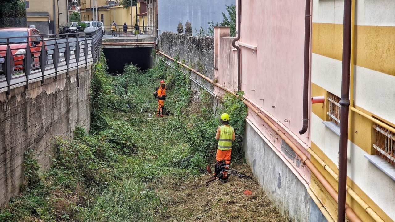 Manutenzione dei corsi d’acqua a Lavagna