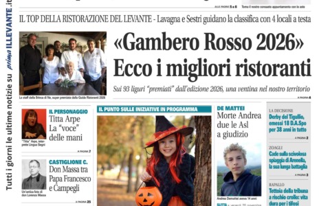 Il Nuovo Levante da oggi in edicola