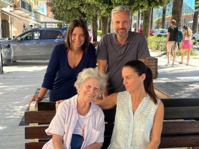 Amalia Ercoli Finzi a Moneglia