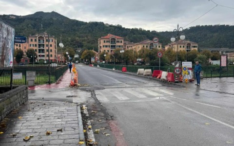 Riapre il ponte “nuovo” a Casarza Ligure