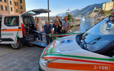 Due nuovi mezzi per la Croce Verde Camogliese