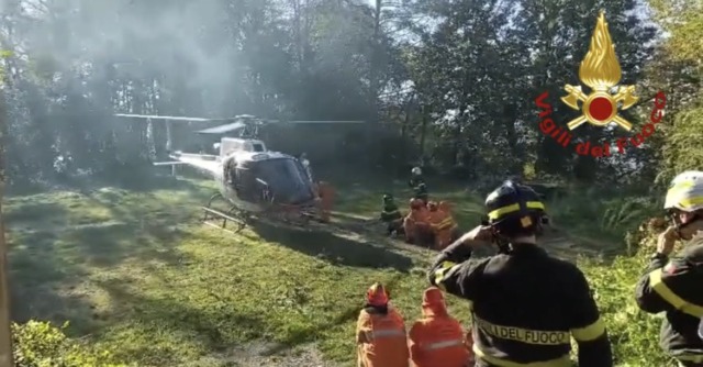 Esercitazione sul promontorio di Portofino: in azione Vigili del Fuoco e volontari AIB