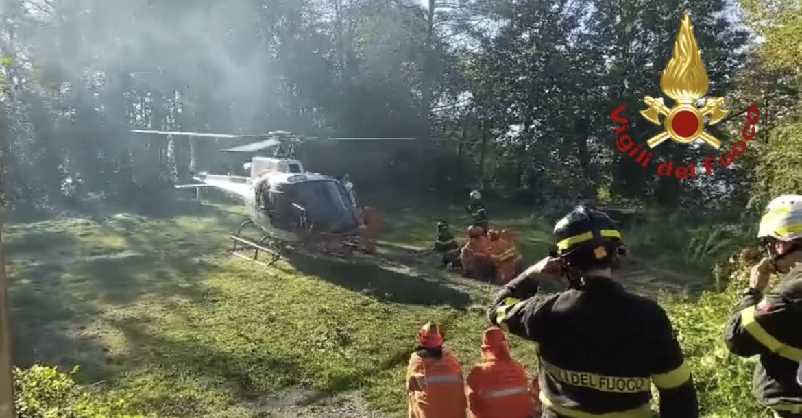 Esercitazione sul promontorio di Portofino: in azione Vigili del Fuoco e volontari AIB