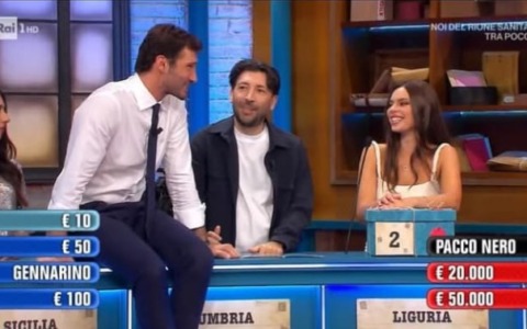 Asia Spina porta Cavi di Lavagna ad “Affari Tuoi”