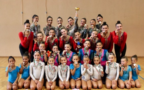 La Pro Recco Gym Club trionfa alla Coppa Italia di ginnastica estetica