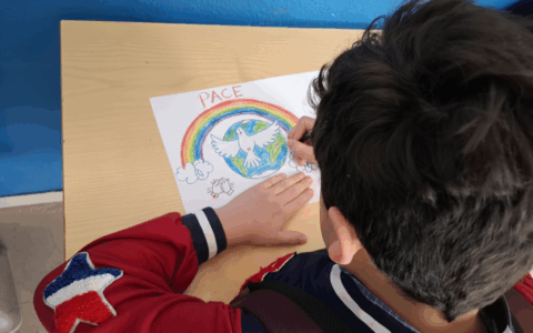 Tappezziamo la città di pace: l’iniziativa delle scuole a Rapallo