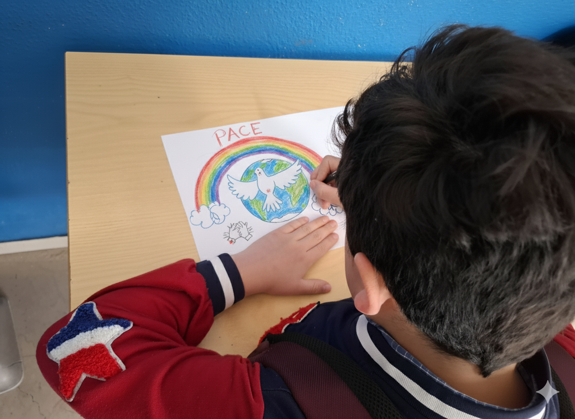 Tappezziamo la città di pace: l’iniziativa delle scuole a Rapallo