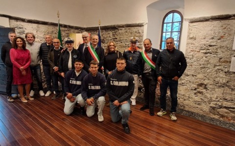 Camogli, inaugurata la mostra fotografica dedicata ai 150 anni del Nautico Colombo