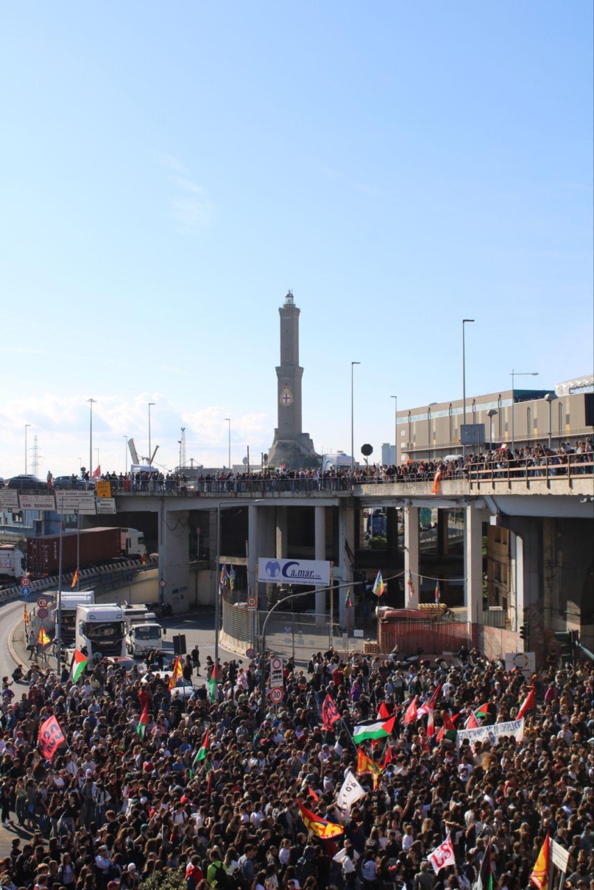 Anche Genova e il Tigullio in sciopero per la Palestina