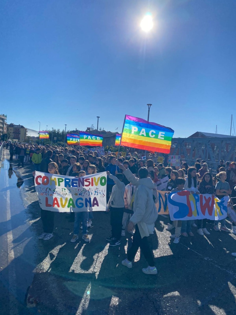 Le scuole di Chiavari e Lavagna unite per la Pace