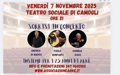 “Sorrisi in Concerto”, conto alla rovescia per i 25 anni di Arkè