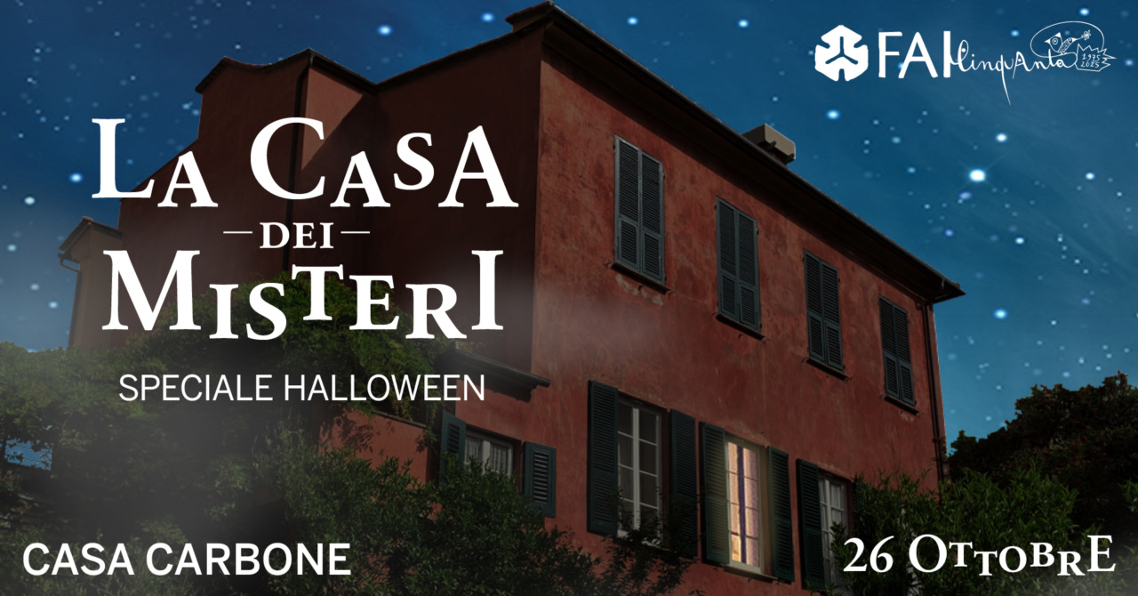 Casa Carbone si trasforma nella Casa dei misteri