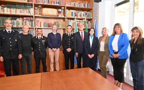 Il prefetto ha visitato il Comune di Zoagli