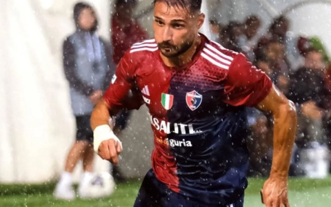 Pane eguaglia Perfetti, è il calciatore del Sestri Levante con più presenze nella storia corsara