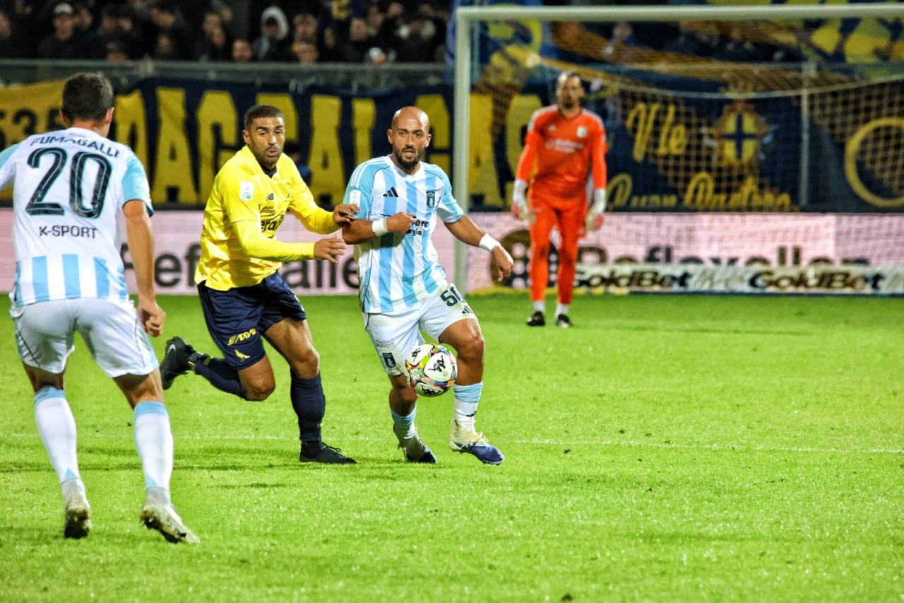 Modena-Virtus Entella 2-0: biancocelesti sfortunati, decide un rigore di Gliozzi