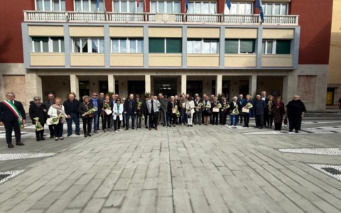 Nozze d’oro e di diamante, grande festa a Recco