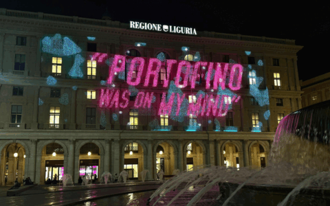 Portofino was on my mind, Taylor Swift illumina il palazzo di Regione Liguria