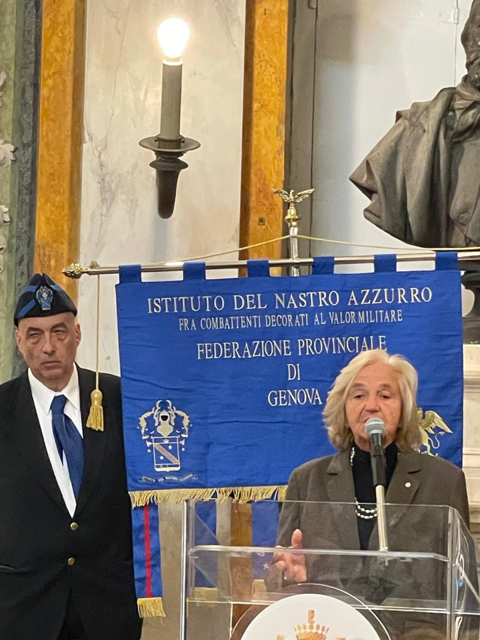 La Società Economica di Chiavari diventa socio benemerito del Nastro Azzurro