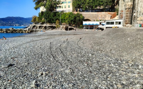 Conclusi a Zoagli gli interventi di protezione della spiaggia