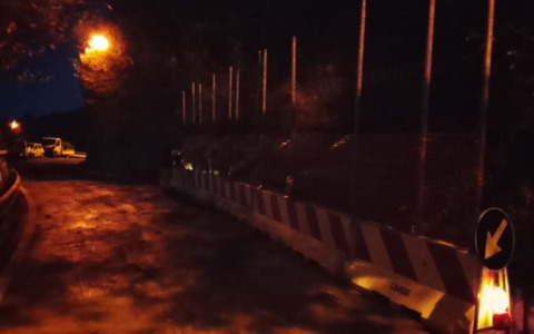 Cogorno, SP34 riaperta a senso unico alternato