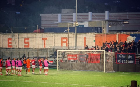 Finisce in pareggio la partita del Sestri contro la Biellese