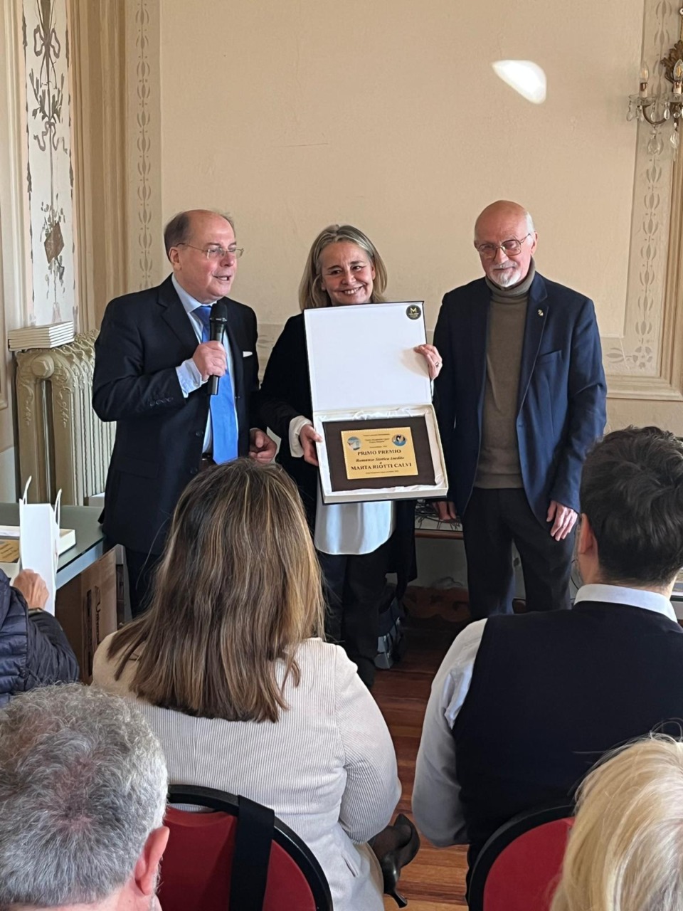 Marta Riotti premiata a Santa con un romanzo storico che racconta Recco