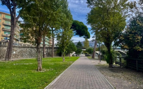 Chiavari, completato il restyling dell’argine del fiume Entella nel Parco Rensi