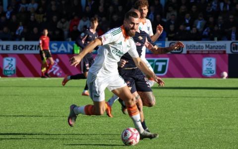 Virtus Entella-Palermo, finisce 1 a 1