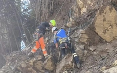 Frana in via Betti a Rapallo, prosegue la messa in sicurezza del versante