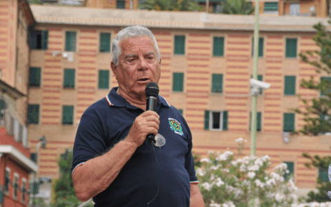 Recco piange Giorgio Santinelli