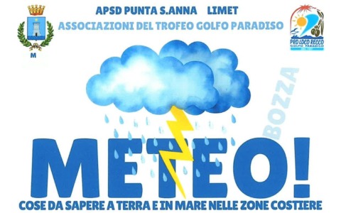 A Recco un incontro dedicato al meteo e alla sicurezza in mare