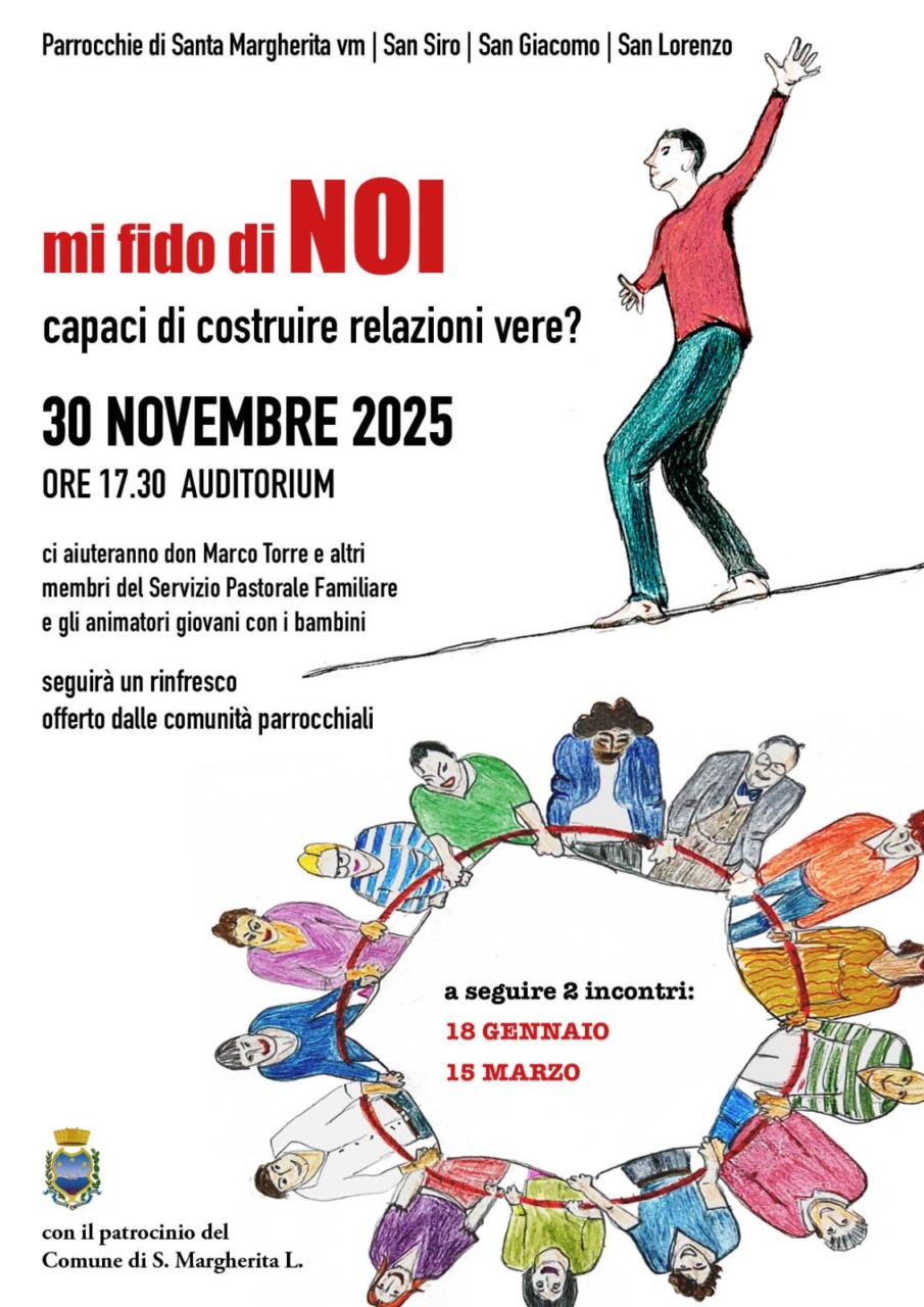 Santa, al via il ciclo di appuntamenti dedicati ai temi del crescere e dell’educazione delle Parrocchie